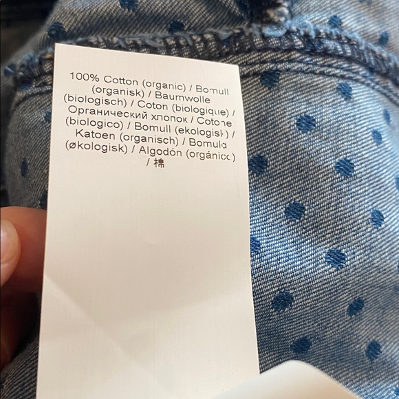 Ganni Blue Polka Dot Dress - Picture 11 of 11